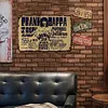 [Grande Taille]Frank Zappa - Panneaux en &eacute;tain m&eacute;tallique(30*40cm)