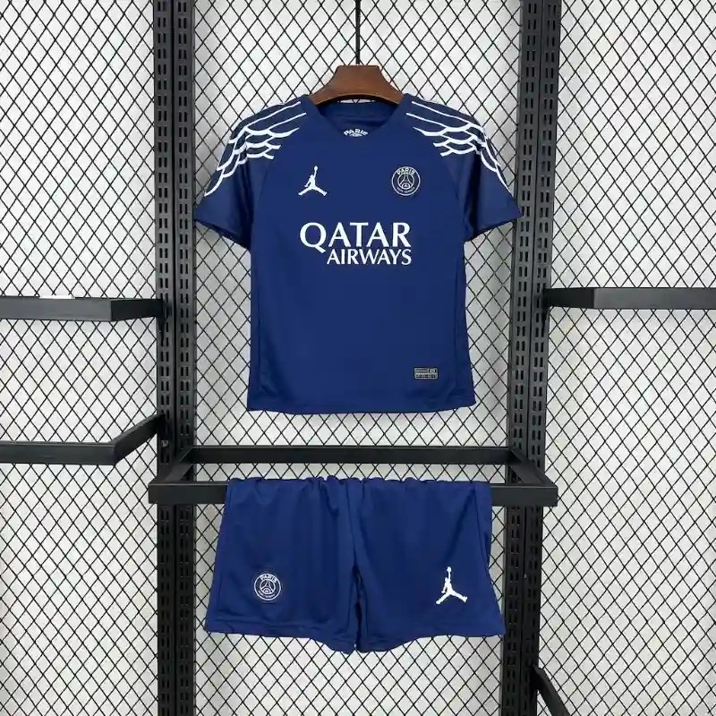 2025/2026 Kids Size Psg Paris Saint-Germain Fourth Away Football Shirt 1:1 Thai Quality mysite