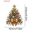 DIY Christmas Tree Diamond Painting Ornaments (Double-Sided)