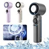 Portable Handheld Personal Turbo Fan USB Rechargeable Cooling Fan 100 Gear Speed