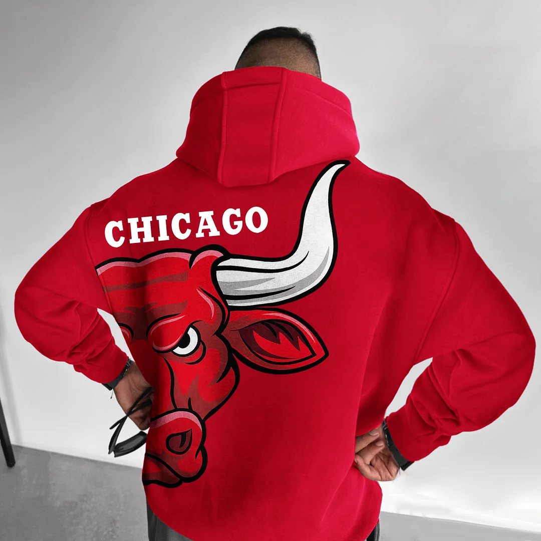 Oversized Chicago Hoodie