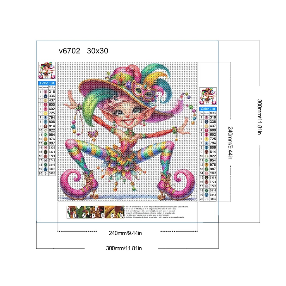 Full Round Diamond Painting 30*30cm - St. Patrick'S Day