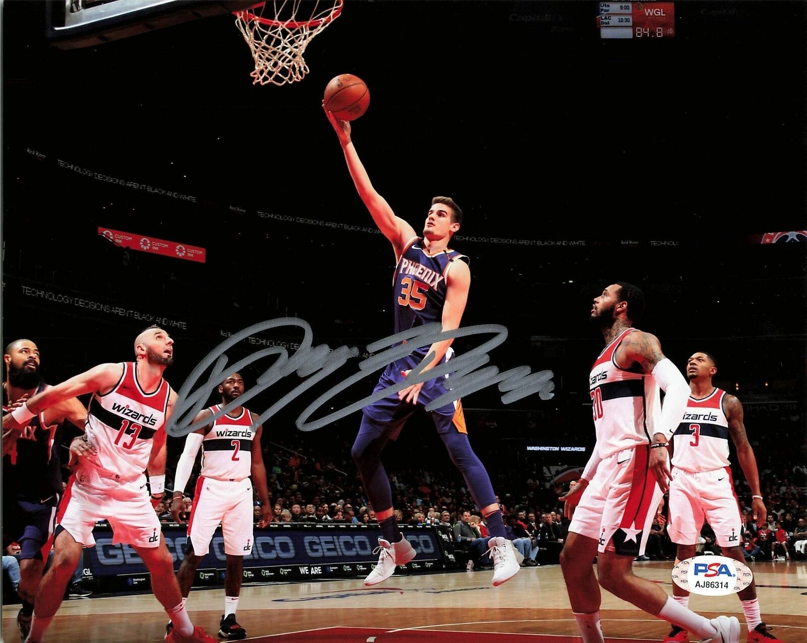 Dragan Bender signed 8x10 Photo Poster painting PSA/DNA Phoenix Suns Autographed