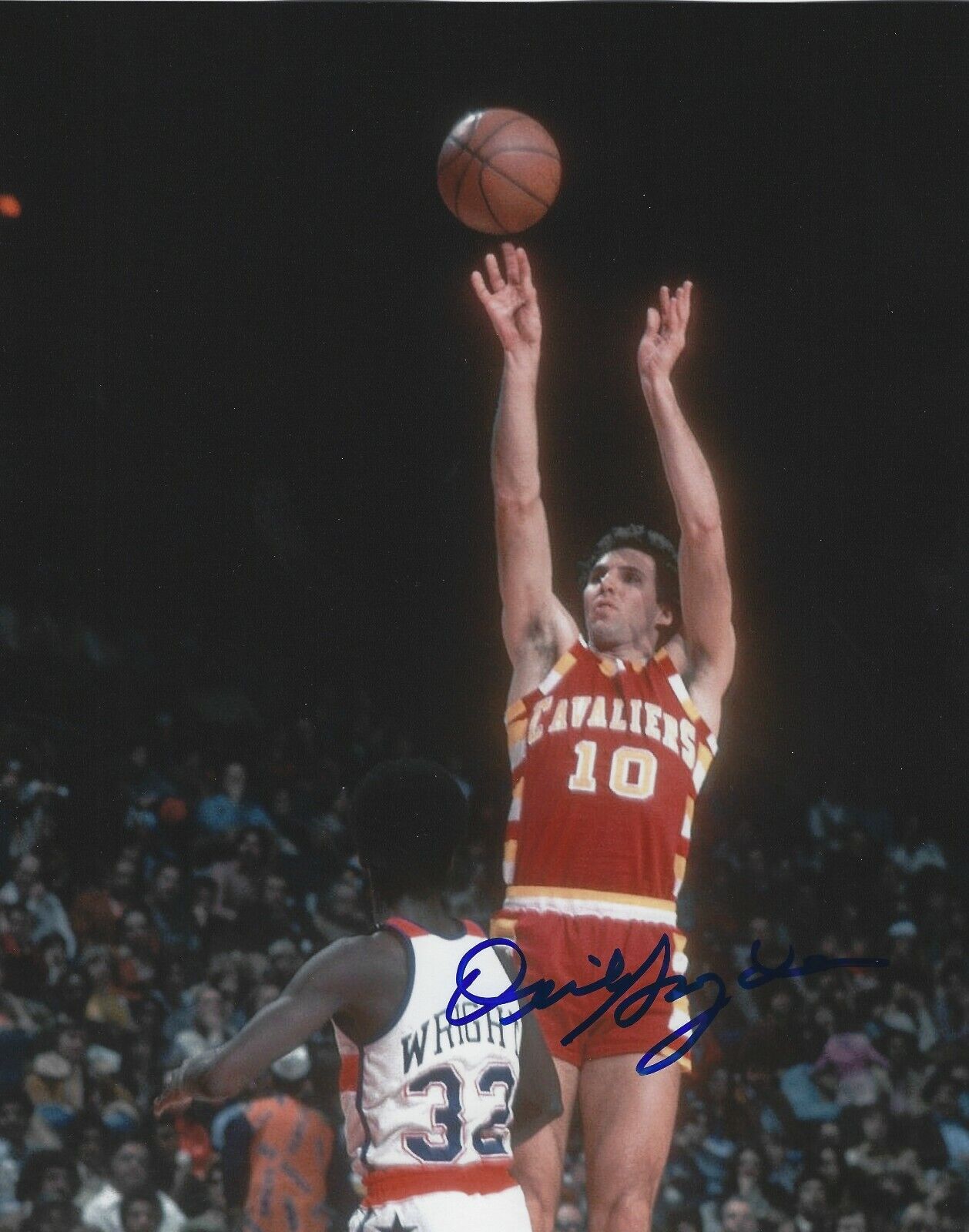 Signed 8x10 DICK SNYDER Cleveland Cavaliers Autographed Photo Poster painting w/COA