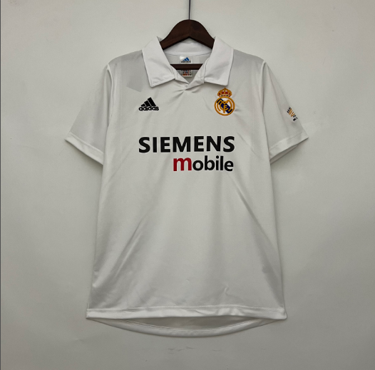 Retro Real Madrid 02/03 Home Football Shirt Thai Quality