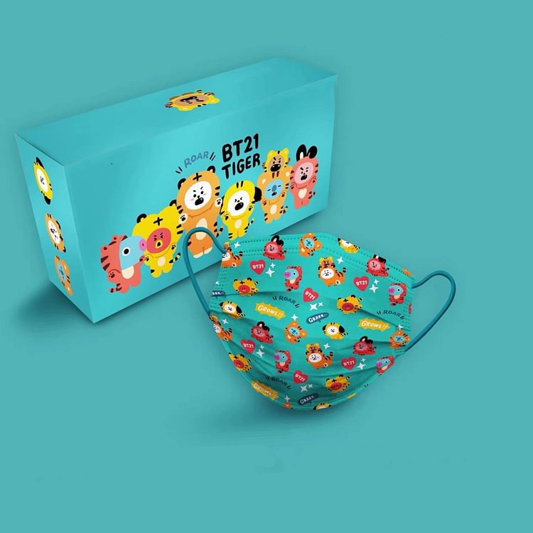 BT21 Theme Cute Mask