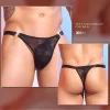 New Men's Sexy Lace Floral Pattern Spandex/Nylon Quick Dry Briefs Low-Rise Gay Panties Lightweight Breathable Elastic Strap