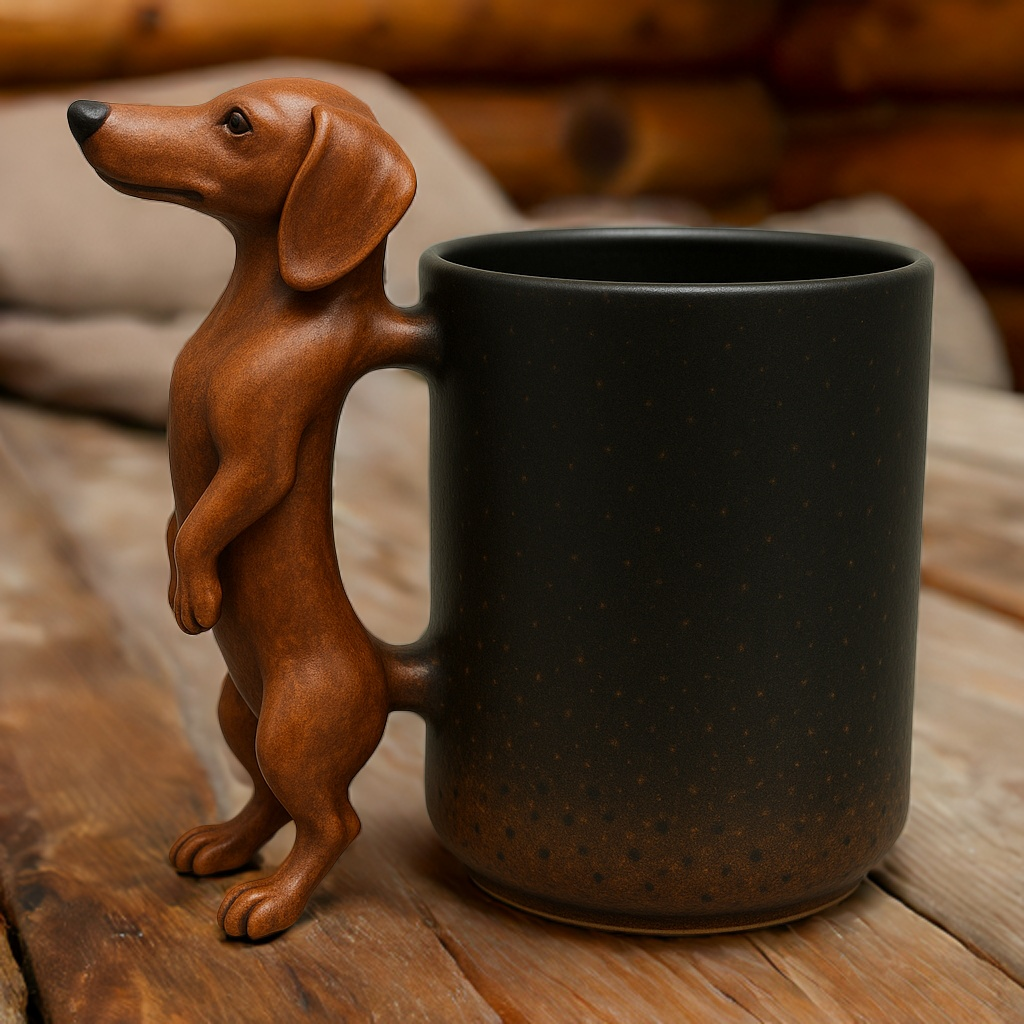 🐶Sale 50% 🐶Handmade Dachshund Mug