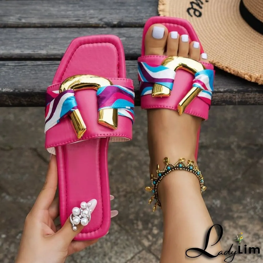 Black Casual Patchwork Basic Square Comfortable Shoes