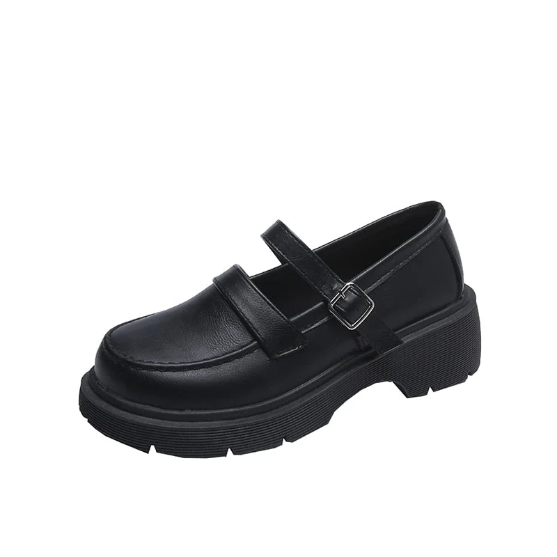 New Autumn Women Fashion Martens Shoes Platform Thick Bottom Walking Dress Sneakers Female Slip-on Casual Outdoor Soft Moccasins