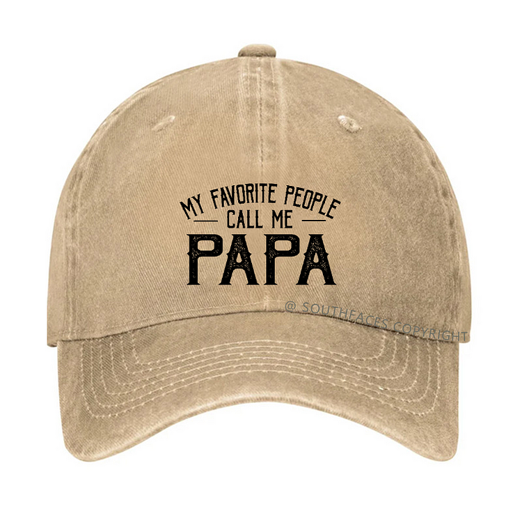 My Favorite People Call Me Papa Hat