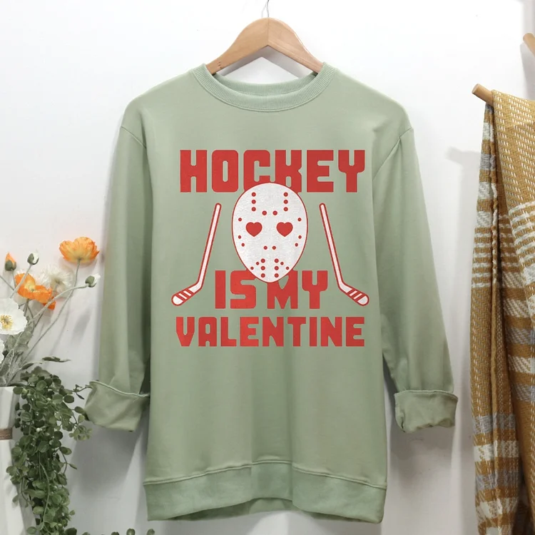 hockey Women Casual Sweatshirt-Annaletters