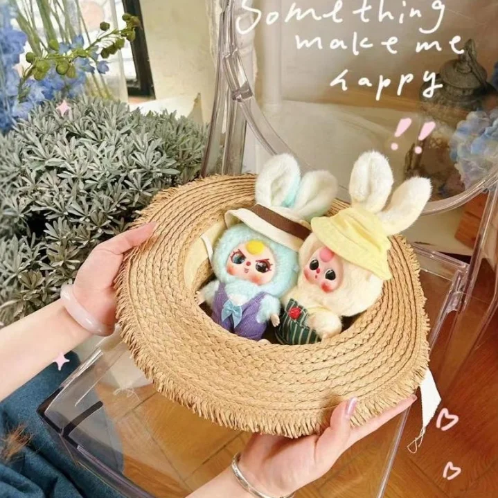 Baby Three V1 Macaron Little Rabbit Series Plush Pendant Blind Box