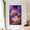 uk.everydayedeals (Limited Stock)Cross Stitch - 11ct Stamped - pays des merveilles (50*80cm)
