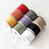 Multiple Single Color Linen-like Polyester Ribbon 4cm x 4.5m