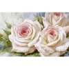 White Rose - 11CT Stamped Cross Stitch 45*30cm/17.72*11.81in