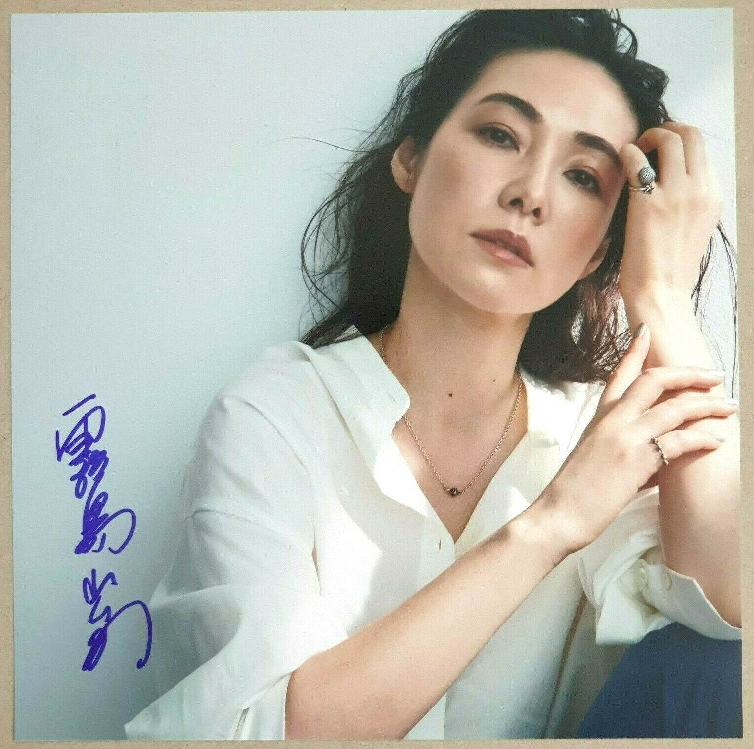 REIKA KIRISHIMA In-Person Signed Autographed Photo Poster painting RACC COA Drive My Car 霧島れいか