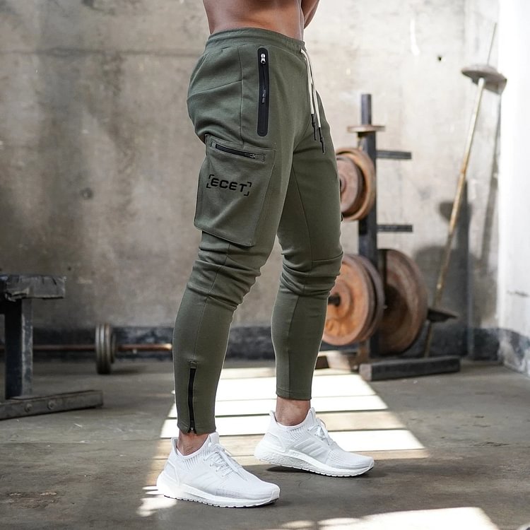 Men's Fashion Casual Lace Up Trousers