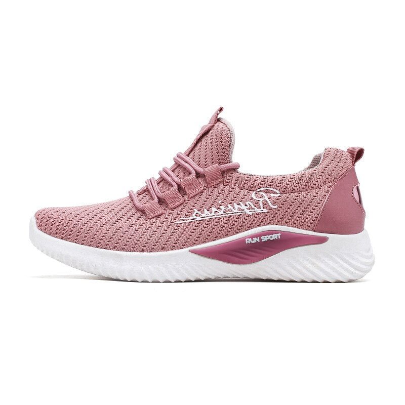New Running Shoes Women Breathable Casual Shoes Outdoor Light Weight Sports Shoes Casual Walking Platform Ladies Sneakers 2021