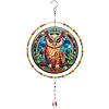 DIY Diamond Painting Double-sided Rotatable Hanging Wind Chime Suncatcher Hanging Kit