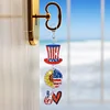 DIY Independence Day Diamond Painting Double-Sided Keychain