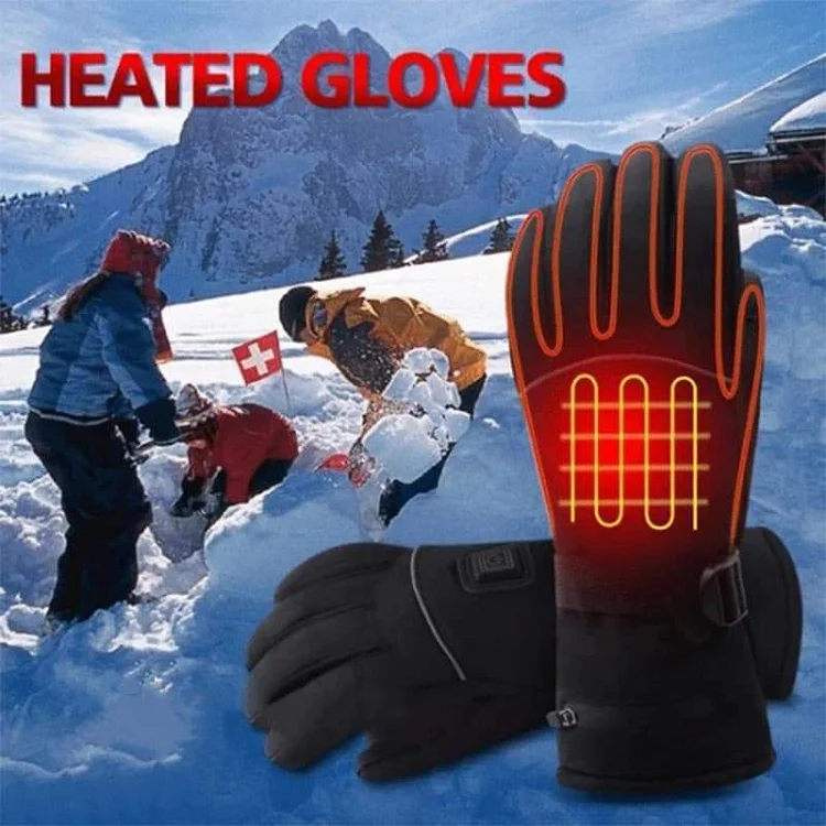 Electric Battery Heating Gloves Adjustable Temperature