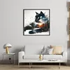 Cat-11CT Counted Cross Stitch 40*40cm/15.75*15.75in tapestrymarket