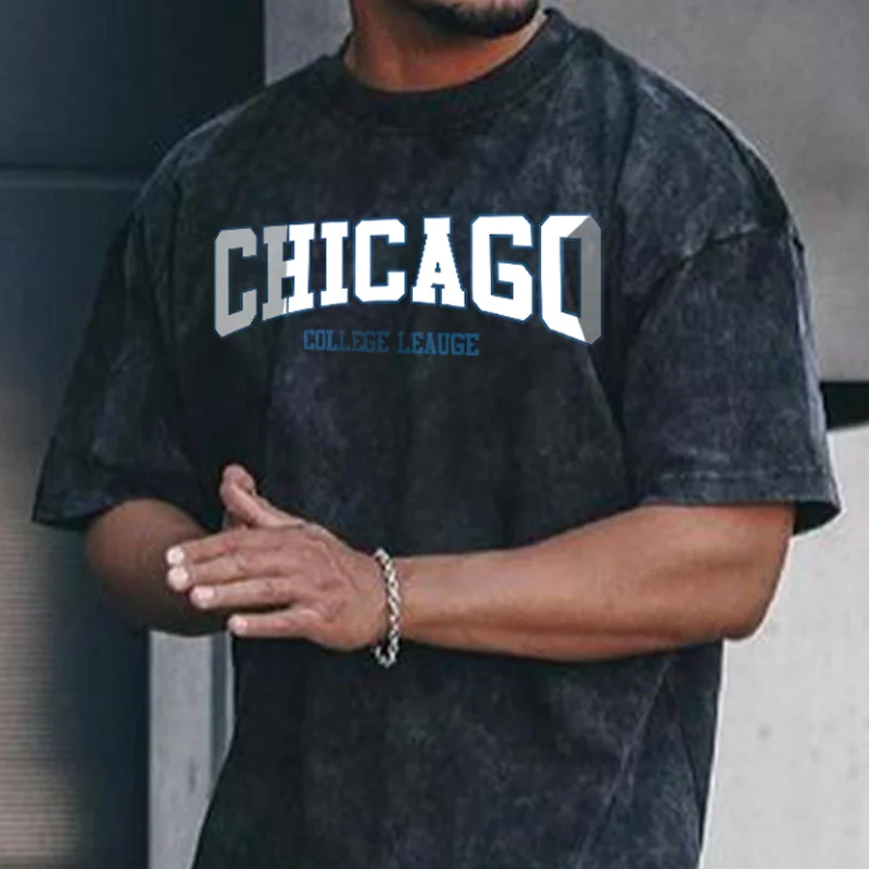 Chicago Print Short Sleeve T-Shirt