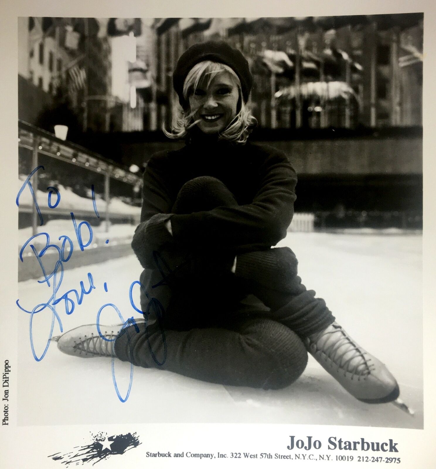 JoJo Starbuck Signed 8x10 Photo Poster painting USA Olympic Figure Skater Autograph Auto