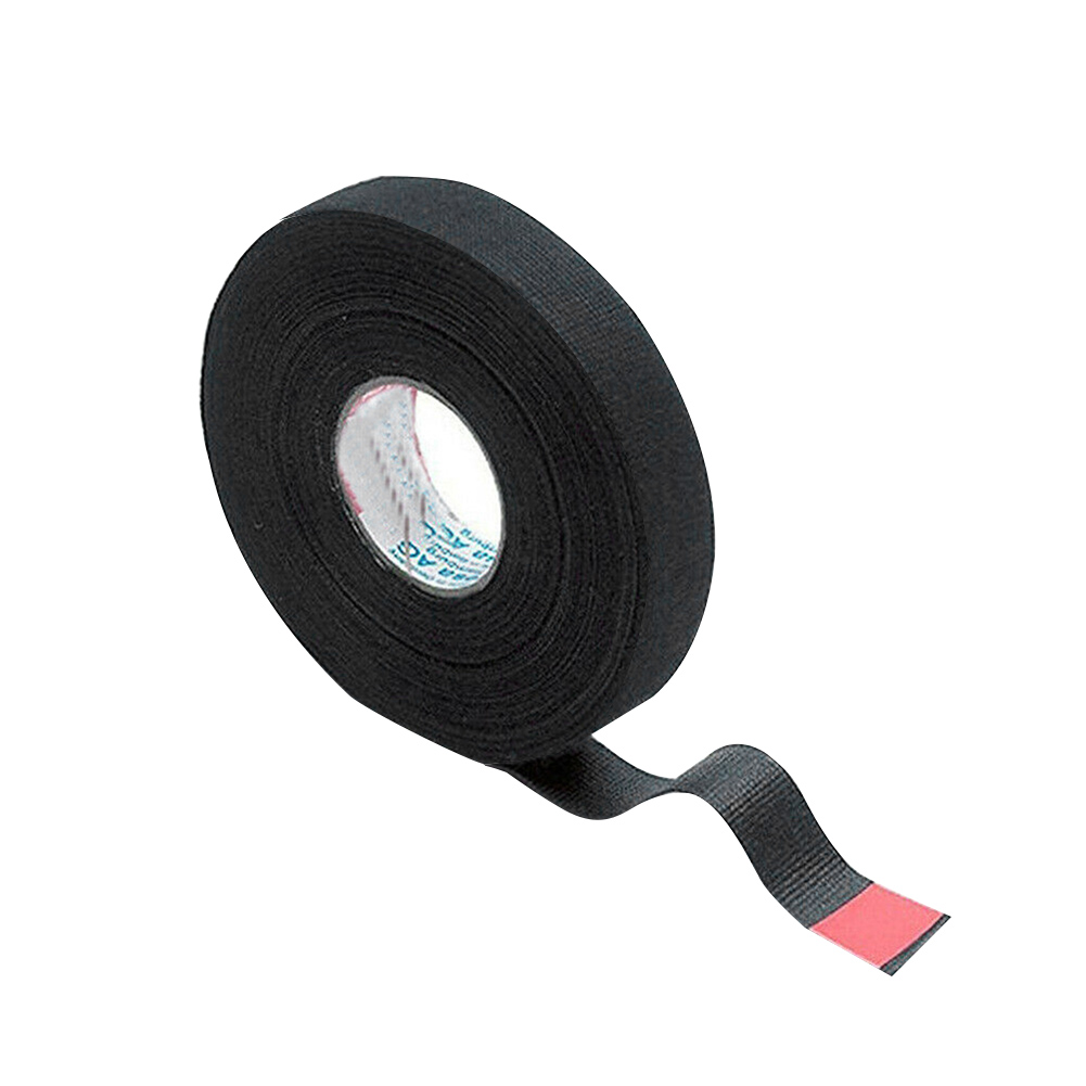 

49ft Long Adhesive Fabric Tape for Car Cable Harness Wiring Loom (15mm, 501 Original