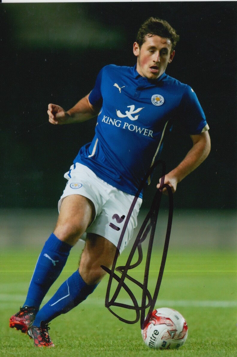 LEICESTER CITY HAND SIGNED JAK MCCOURT 6X4 Photo Poster painting.