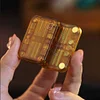 Magnetic cube EDC unlimited magnetic push card paragraph Papa coin decompression artifact card throwing decompression toy