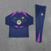Barcelona 25-26 1/4 Zip Tracksuit Player Version - Sapphire Blue Chandal