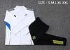 25/26 Manchester United White long zipper  Training Jacket Set