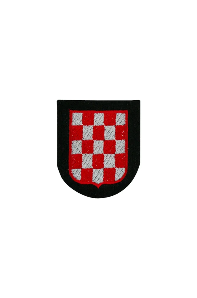   Croatian Volunteer Armshield Embroidery German-Uniform
