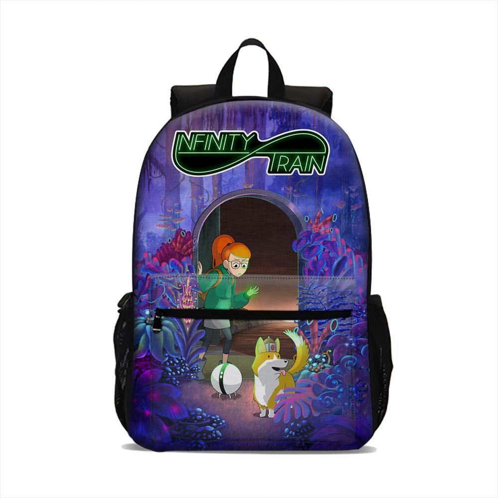 Infinity Train Backpack Lightweight Laptop Bag Large Capacity Kids Adults Use Sport Outdoor