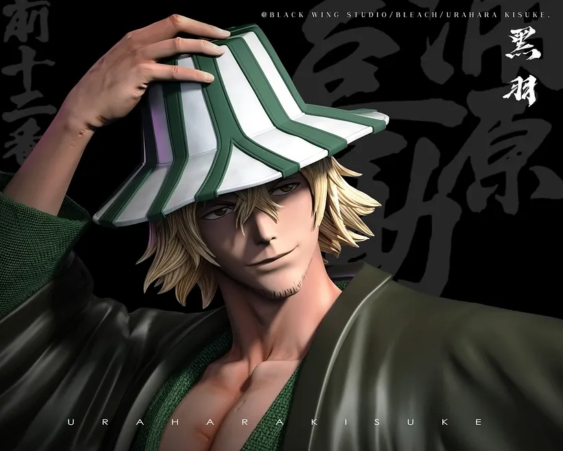 PRE-ORDER BlackWings studio Bleach Urahara Kisuke 1/6 Statue(GK)