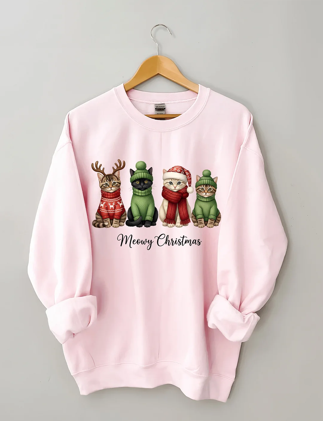 Meowy Christmas Sweatshirt