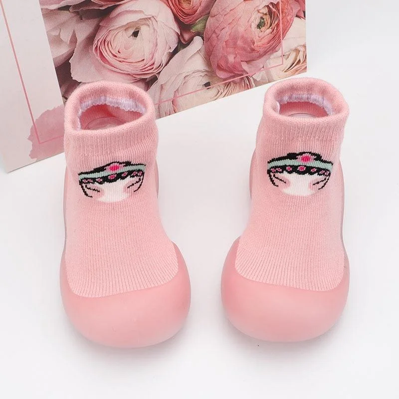 Baby Boy Girl Shoes Autumn Winter Spring Infant Nonslip Sock Kid Soft Rubber Sole Sock Toddler Shoes Anti-slip Floor Socks Shoes
