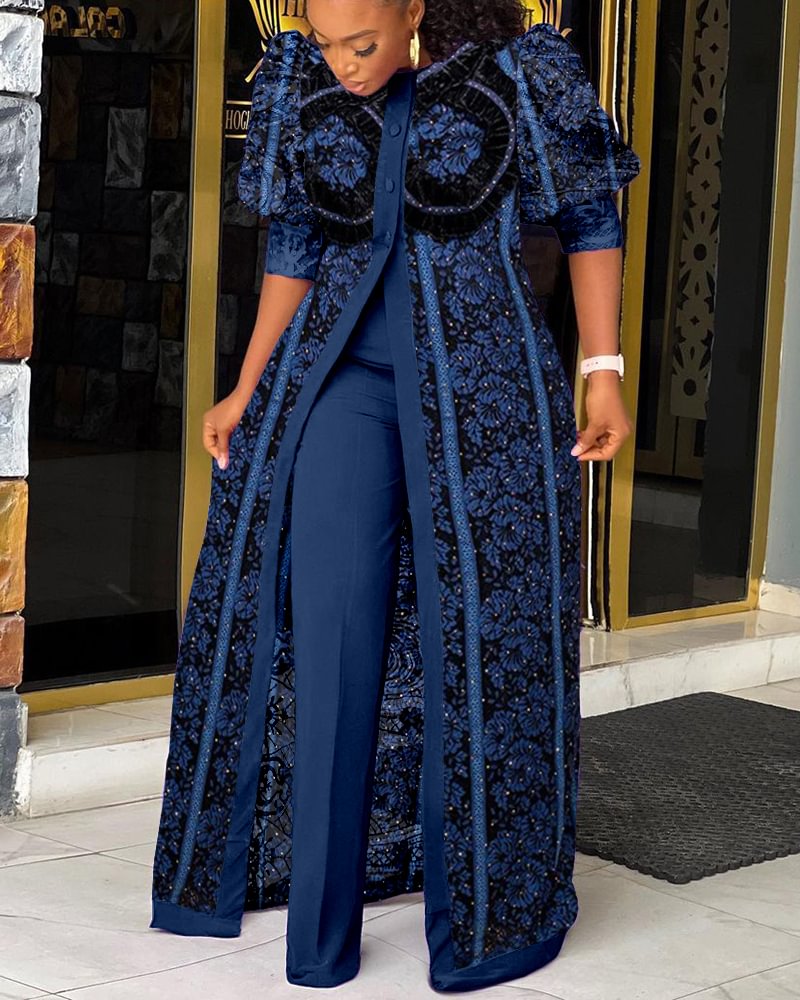 Elegant And Versatile Women s Dress emery-rose-summer-casual-elegant-flower-printed-long-slim-plus-size