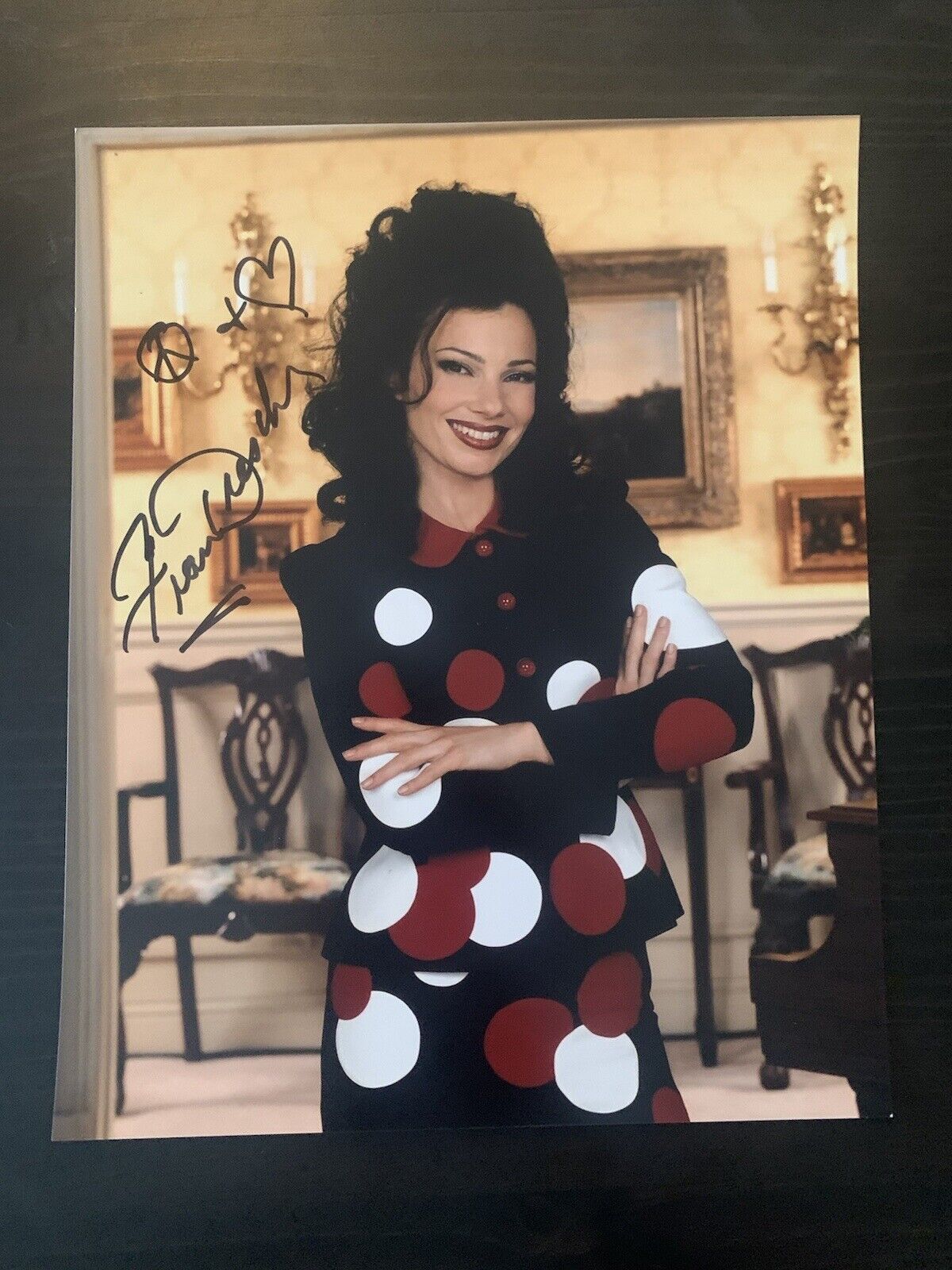 Fran Drescher signed 8x10 Photo Poster painting Autographed The Nanny SEXY Rare