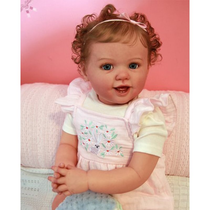 Silcone Baby Girl Reborn Baby Rebon Cute Reborn cloth Body Doll