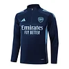 25/26 Arsenal Royal Blue Half-Zip  Training Jacket Set