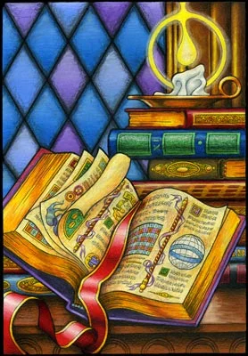 Vintage Religious Cards 40*50Cm(Canvas)  Full Round Diamond Painting gbfke