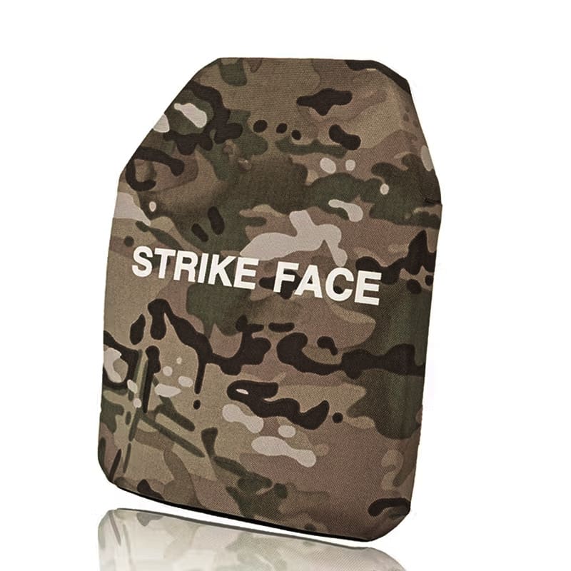 10" x 12" NIJ IV Alumina Ceramic Bulletproof Plate Camouflage
