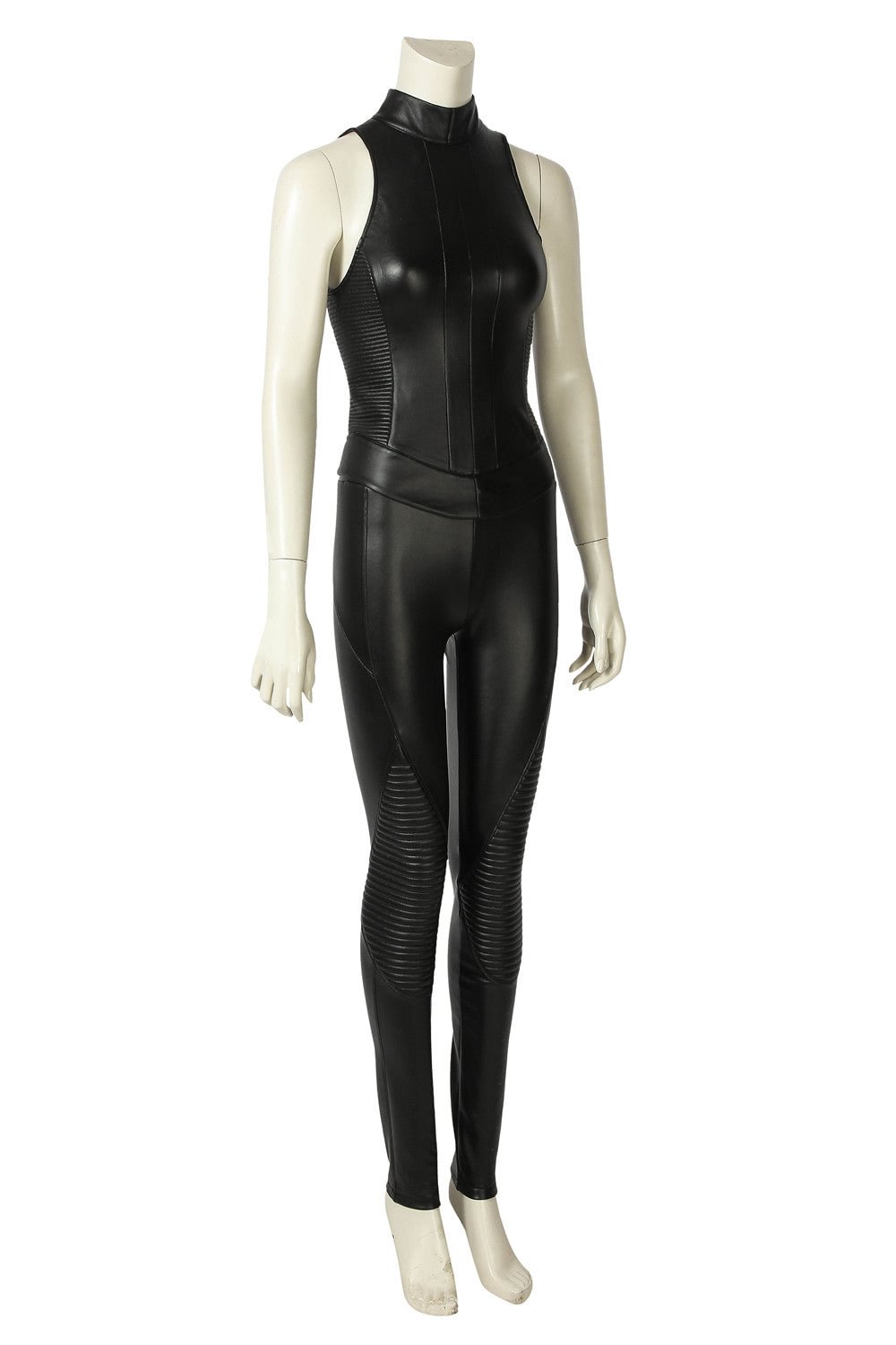 Alita Battle Angel Cosplay Costumes Black Leather Outfits