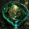 Diamond Painting -DIY Round Drill RV Dinner Scene(40x40cm)