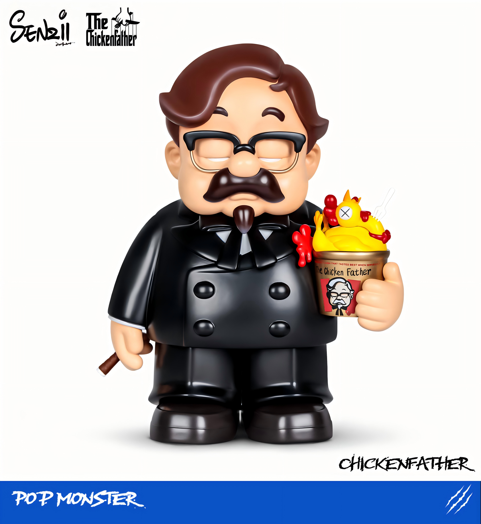 [Pre-sale] ⏰Fried Chicken Godfather [Black]
