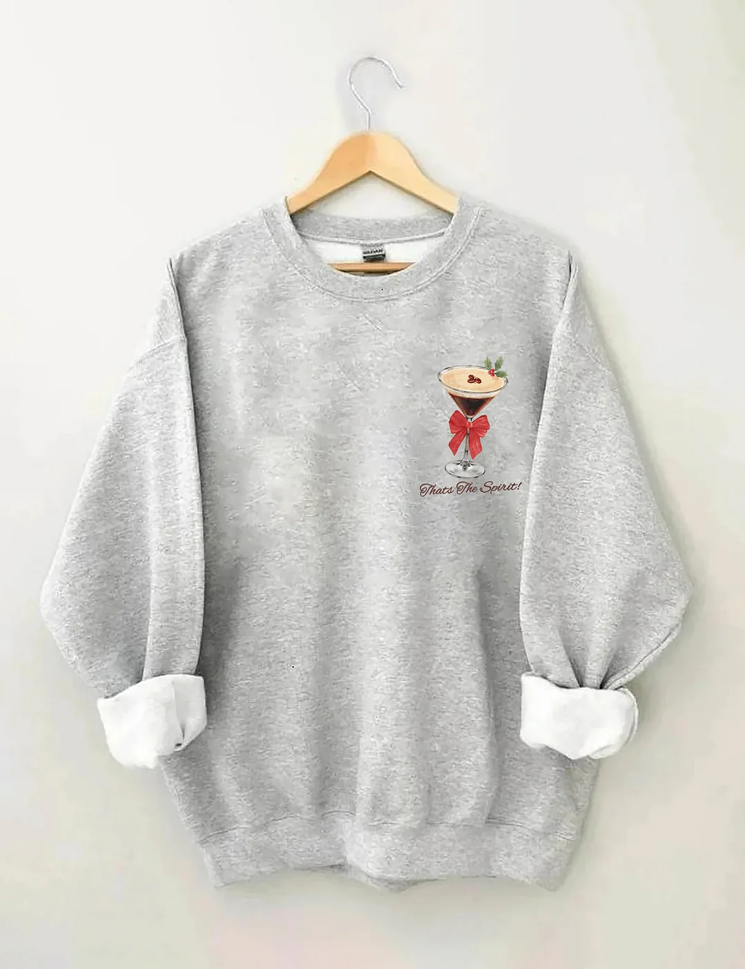 Merry With A Martini Espresso Martini Sweatshirt 