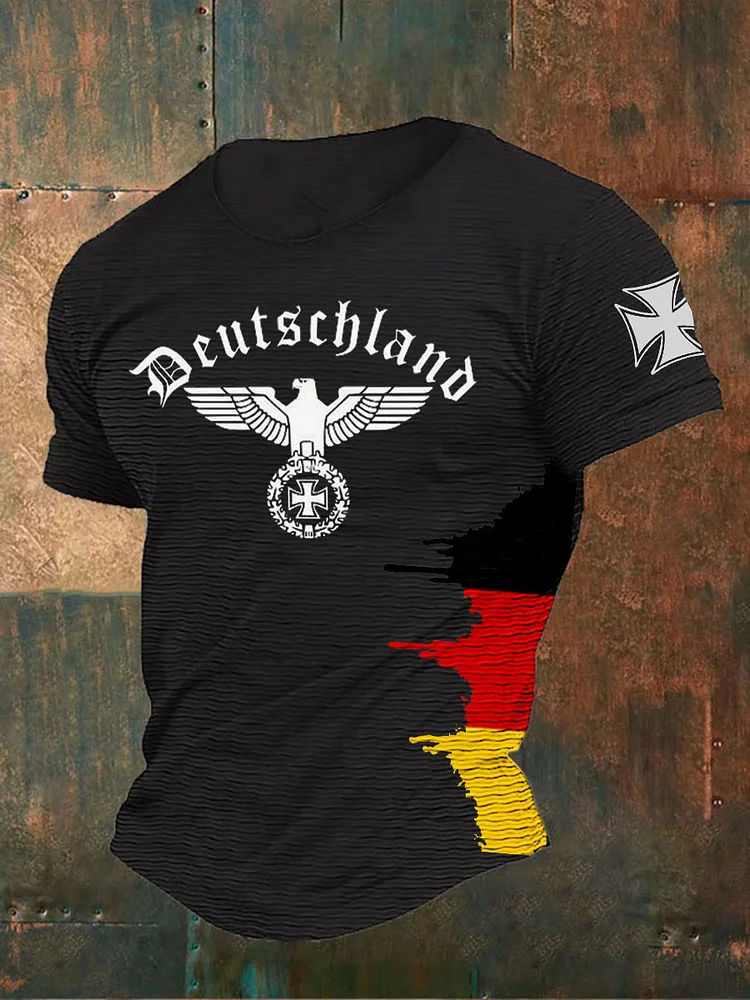 M&auml;nner Deutschland gedruckt T-Shirt